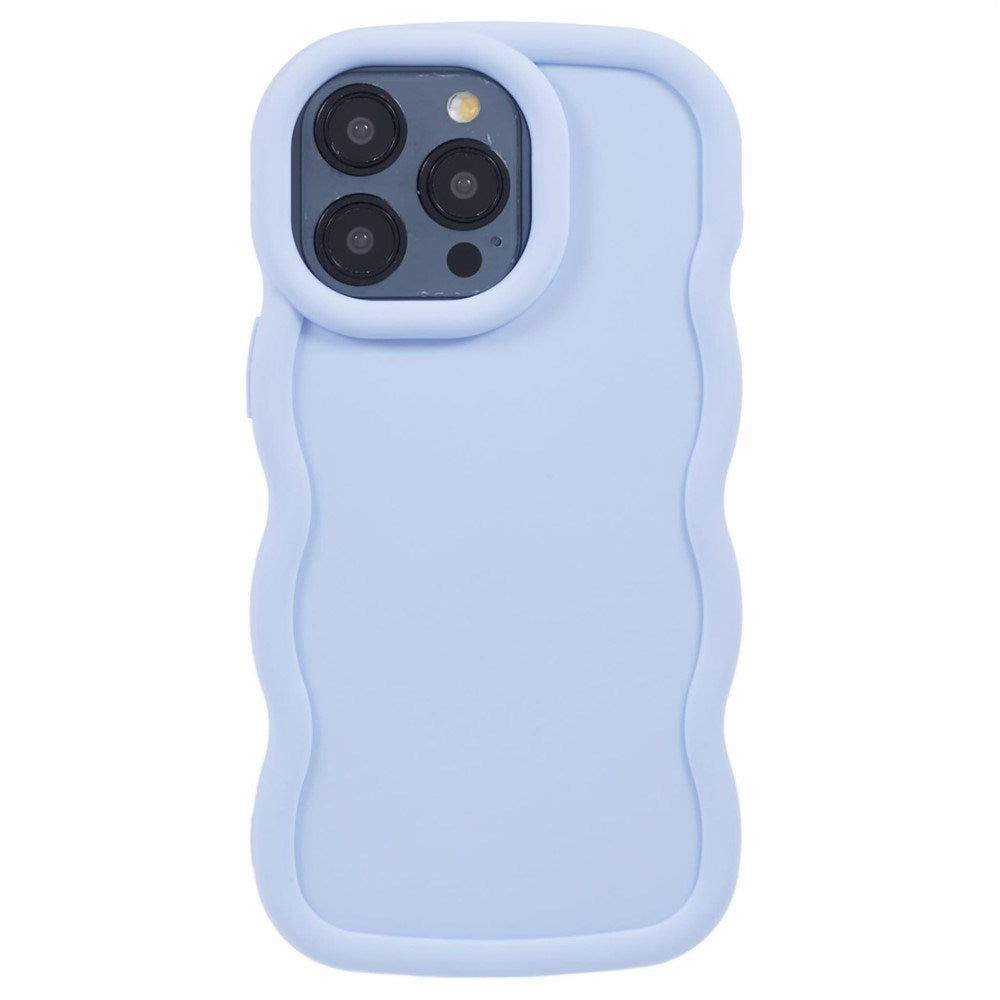 iPhone 14 Pro EIDERWOOD Flexible Plastic Wavy Case - Purple