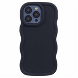 iPhone 14 Pro EIDERWOOD Flexible Plastic Wavy Case - Black