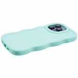 iPhone 14 Pro EIDERWOOD Flexible Plastic Wavy Case - Blue