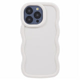 iPhone 13 Pro EIDERWOOD Flexible Plastic Wavy Case - White