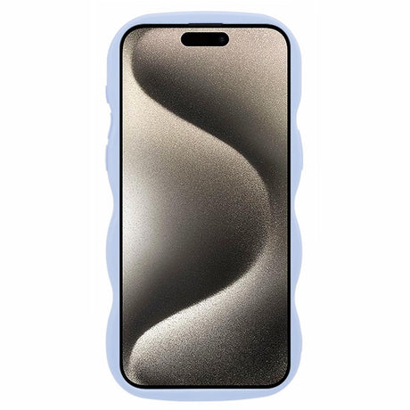 iPhone 12 Pro Max EIDERWOOD Flexible Plastic Wavy Case - Purple