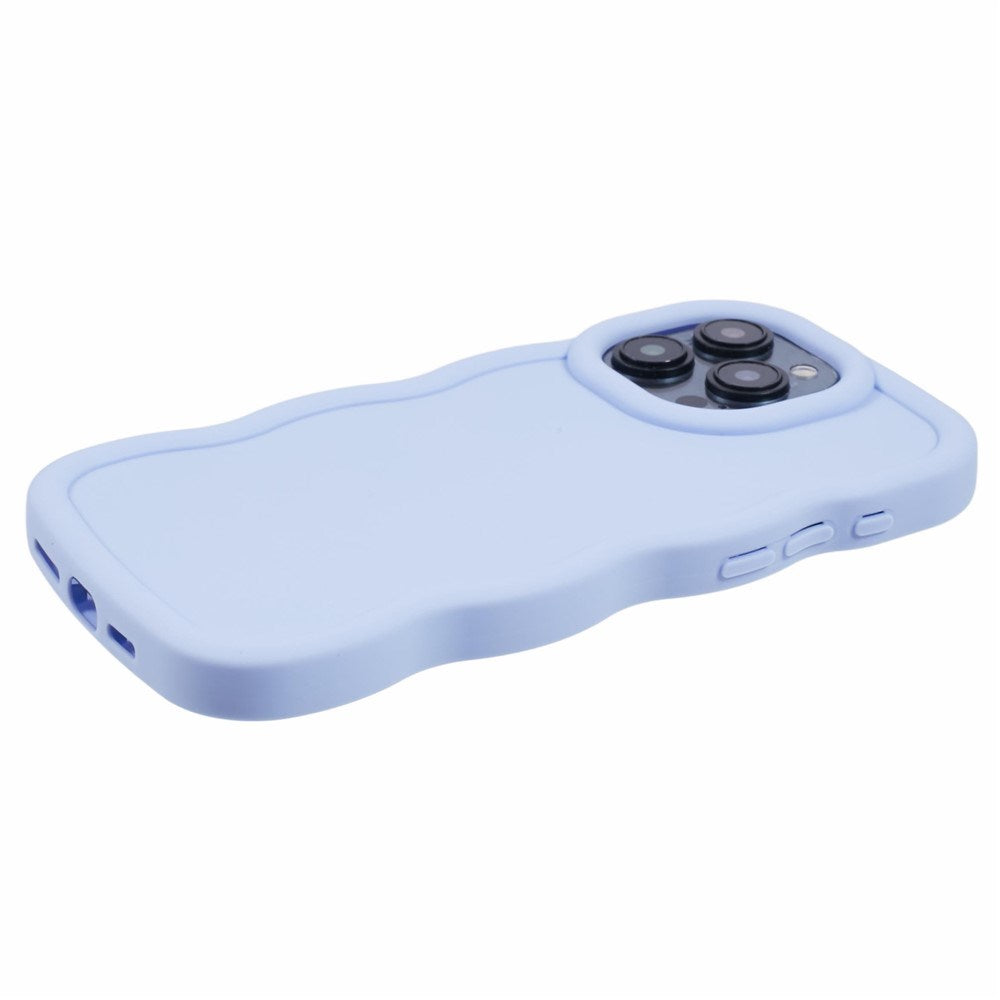 iPhone 12 Pro Max EIDERWOOD Flexible Plastic Wavy Case - Purple