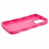 iPhone 12 / 12 Pro EIDERWOOD Flexible Plastic Wavy Case - Pink