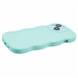 iPhone 14 EIDERWOOD Flexible Plastic Wavy Case - Blue
