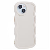 iPhone 13 EIDERWOOD Flexible Plastic Wavy Case - White