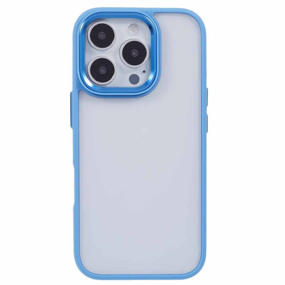 Eiderwood iPhone 16 Pro Hybrid Plastic Case - Transparent / Blue