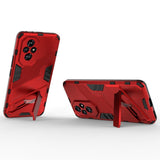 EIDERWOOD Honor 200 5G Hybrid Tough Case w. Kickstand - Red