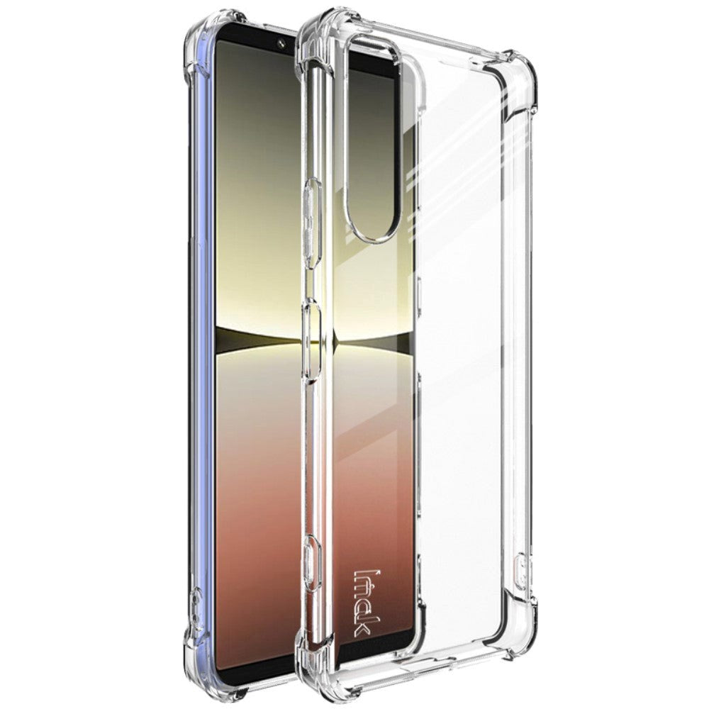 Sony Xperia 5 IV IMAK Shock Resistant Plastic Case - Transparent