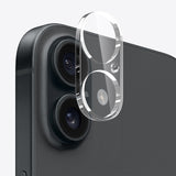 NORTHJO iPhone 16 Plus | 3-in-1 360° Protection Set with Case | Screen Protector | Camera Lens Protector - Transparent