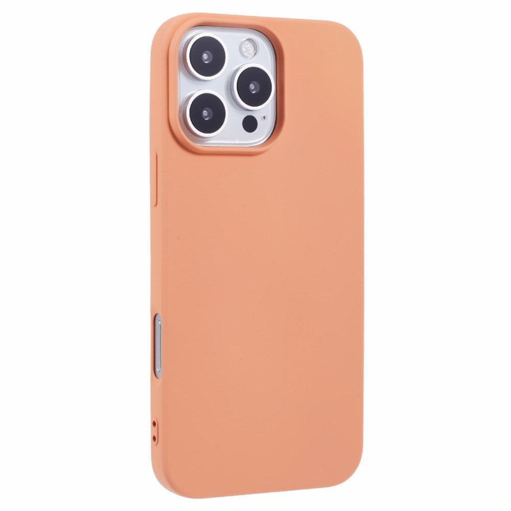 EIDERWOOD iPhone 16 Pro Matte Flexible Plastic Case - Orange