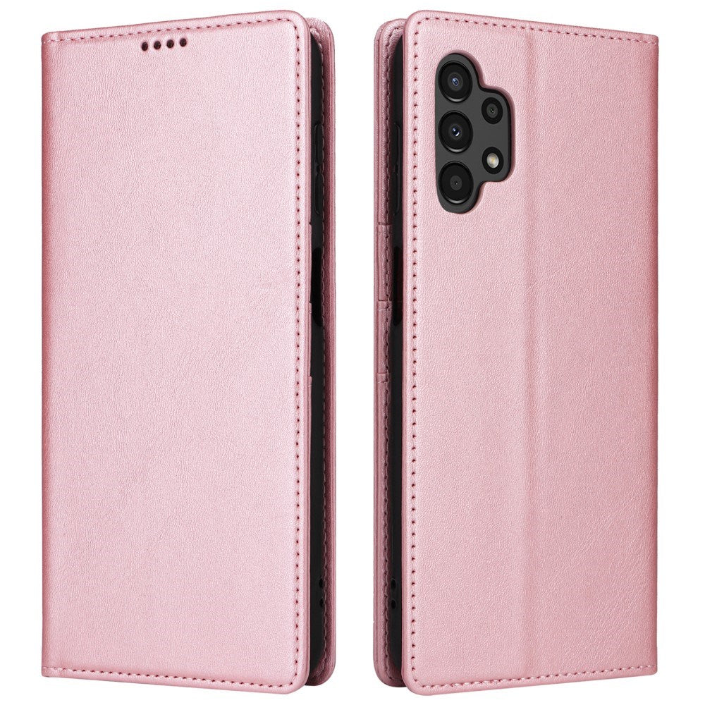 EIDERWOOD Samsung Galaxy A13 (4G/5G) / A04s / M13 Faux Leather Flip Case with Cardholder & Stand Function - Pink