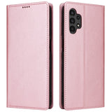 EIDERWOOD Samsung Galaxy A13 (4G/5G) / A04s / M13 Faux Leather Flip Case with Cardholder & Stand Function - Pink