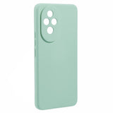 EIDERWOOD Honor 200 5G Case – Flexible Plastic Cover with Fiber Lining and Precise Lens Cutout - Turquoise