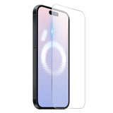 NORTHJO iPhone 16 2-in-1 Set Flexible Plastic Case with Tempered Glass Screen Protector - Transparent