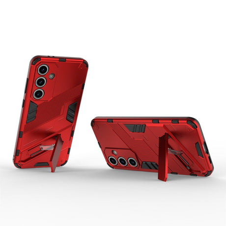 Samsung Galaxy S24 FE Hybrid Case w. Kickstand - Red