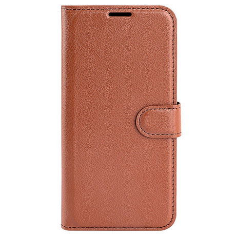 EIDERWOOD HMD Pulse/Pro/Plus Vegan Leather Flip Case with Cardholder & Stand Function - Brown