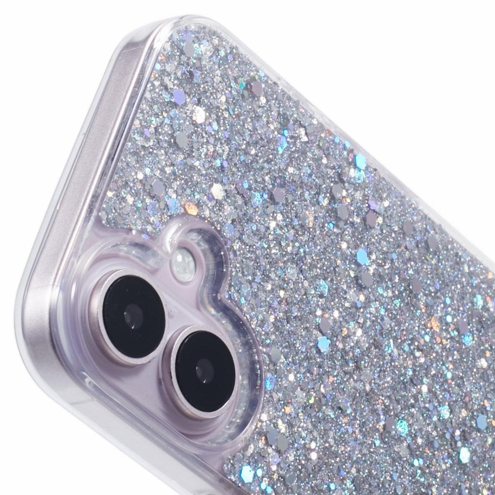 EIDERWOOD iPhone 16 Glitter Case - Silver