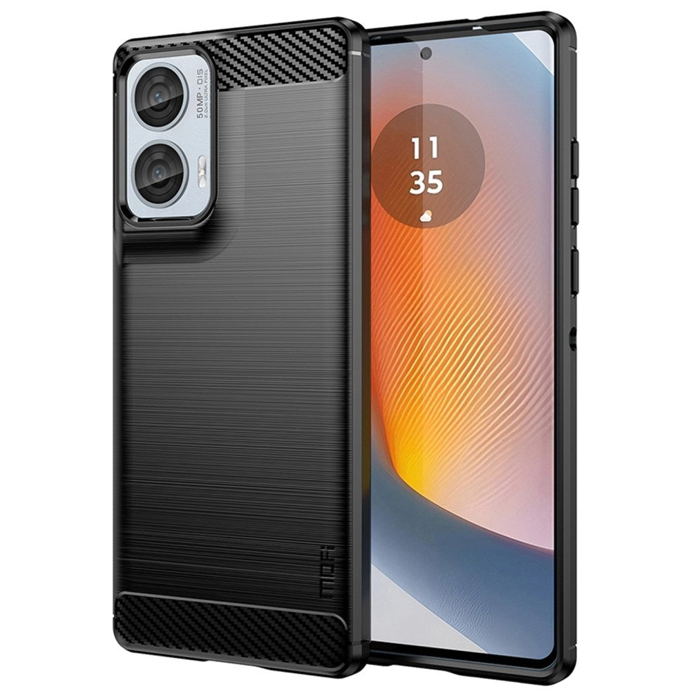 Motorola Moto G85 (5G) / S50 Neo (5G) Brushed Carbon Case - Black