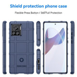 Motorola Edge 30 Ultra Rugged Shield Series Tough Case - Blue