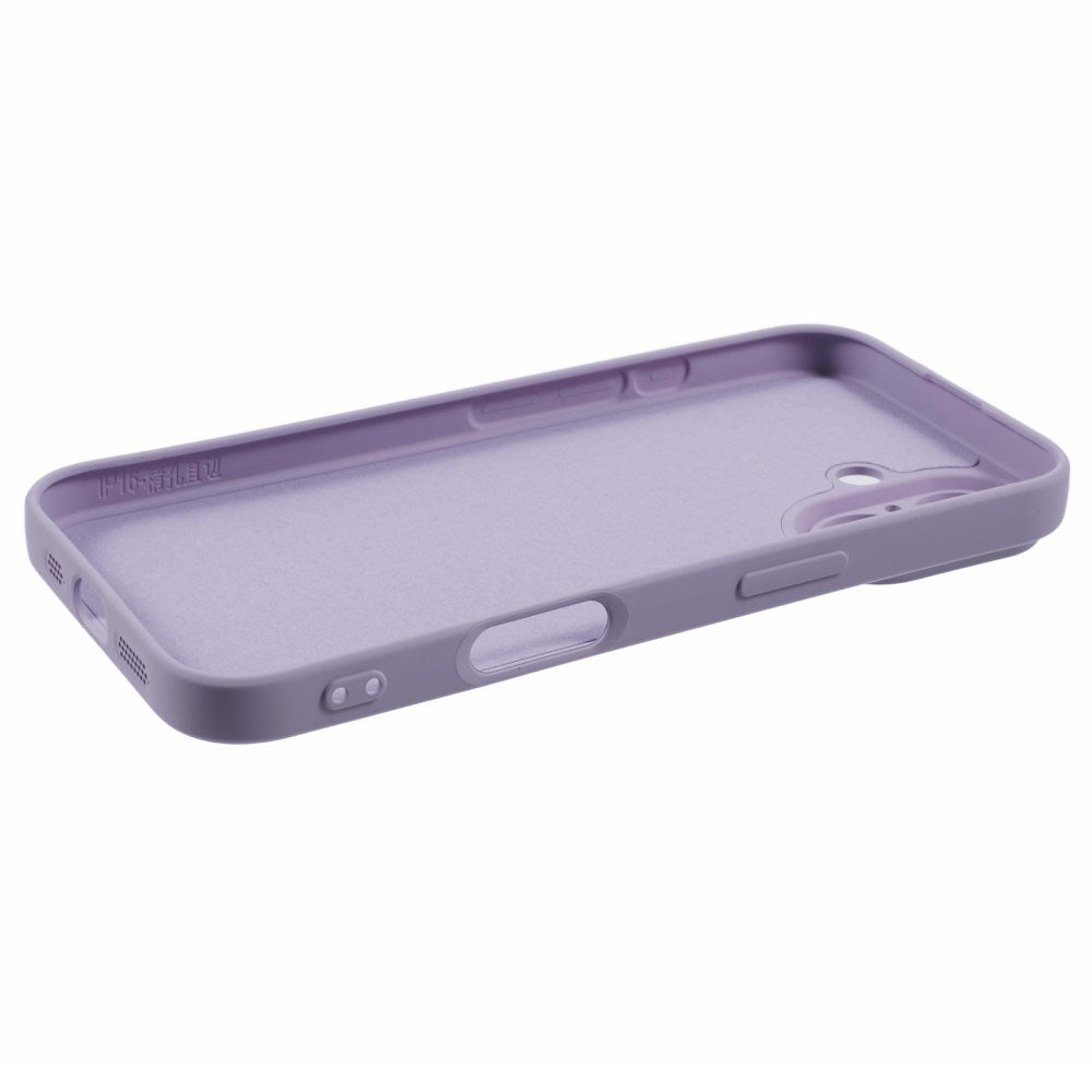 EIDERWOOD iPhone 16 Matte Flexible Plastic Case - Purple