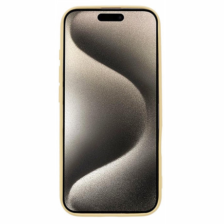 EIDERWOOD iPhone 16 Matte Flexible Plastic Case - Yellow