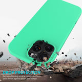 EIDERWOOD iPhone 16 Pro Max Lined Silicone Case - Neon Green