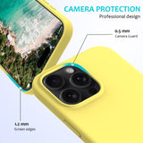 EIDERWOOD iPhone 16 Pro Max Lined Silicone Case - Yellow