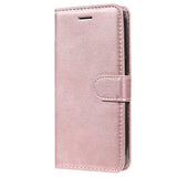 Samsung Galaxy A16 (4G/5G) Artificial Leather Flip Case w. Wallet - Rose Gold