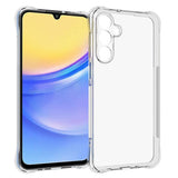 EIDERWOOD Samsung Galaxy A16 Flexible Plastic Back Cover with Strong Corners - Transparent