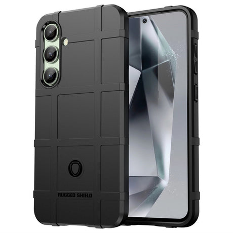 EIDERWOOD Samsung Galaxy S24 FE Rugged Shield Series Tough Case - Black