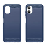 EIDERWOOD Samsung Galaxy A06 Brushed Carbon Plastic Case - Blue