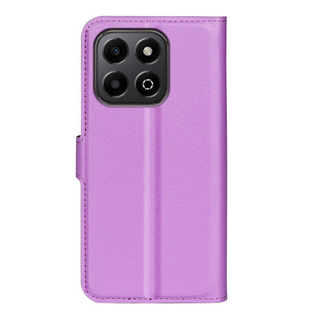 EIDERWOOD Honor X6b Faux Leather Flip Case with Cardholder & Stand Function - Purple