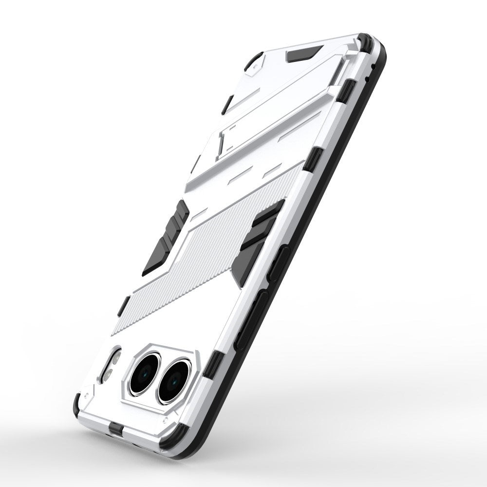 EIDERWOOD OnePlus Nord 4 (5G) Hybrid Tough Case with Kickstand - White