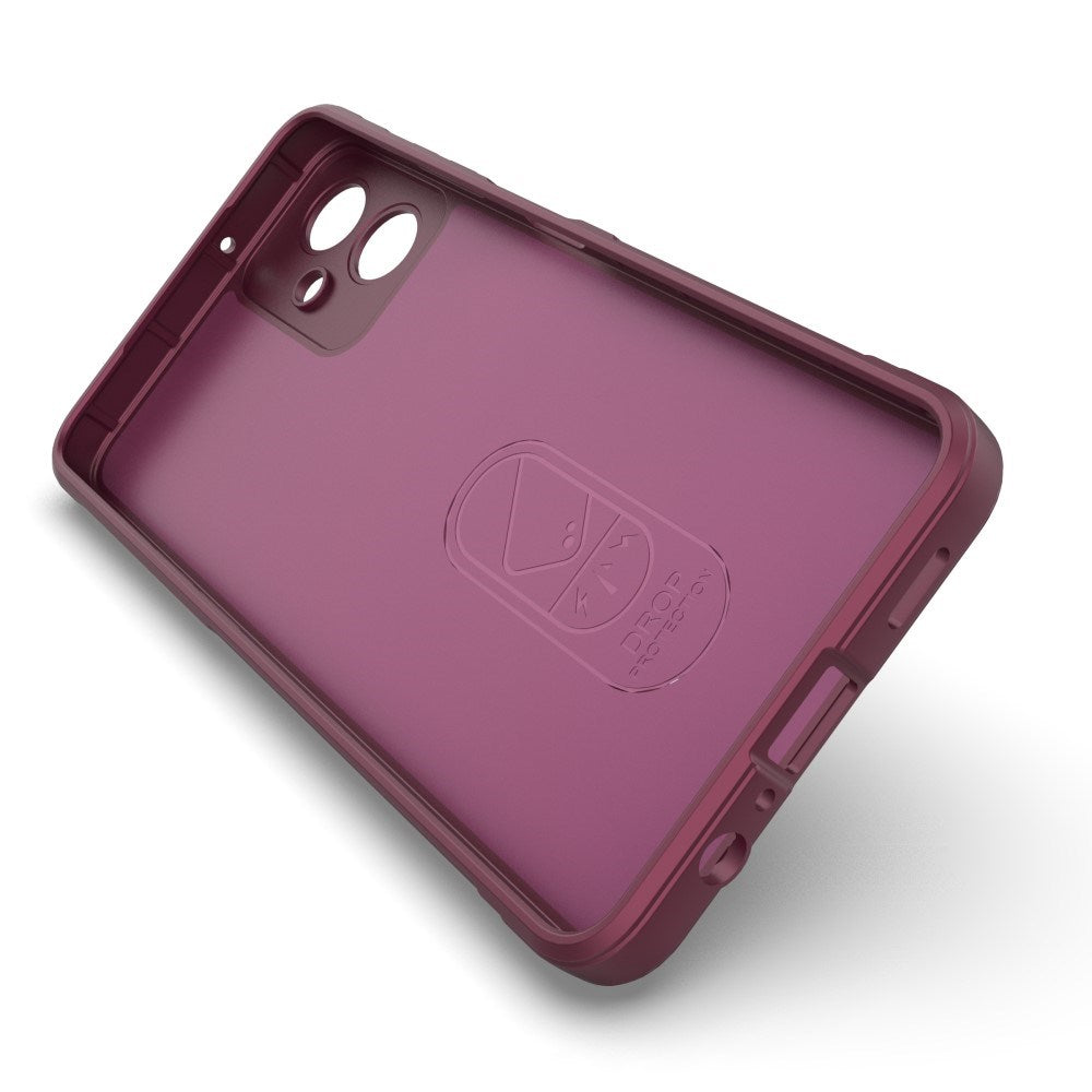 EIDERWOOD Samsung Galaxy A06 Flexible Plastic Case - Wine Red