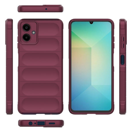 EIDERWOOD Samsung Galaxy A06 Flexible Plastic Case - Wine Red