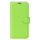 EIDERWOOD Xiaomi 14T Pro Litchi Leather Wallet Case - Green