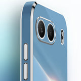 EIDERWOOD OnePlus Nord 4 Case with Metal Frame - Flexible Plastic - White