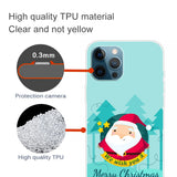 EIDERWOOD iPhone 16 Pro Flexible Plastic Christmas Case - Cartoon Santa Claus