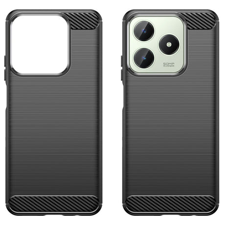 Realme Note 60x (4G) / C63 (4G) / C61 (4G) EIDERWOOD Carbon Fiber Case- Black