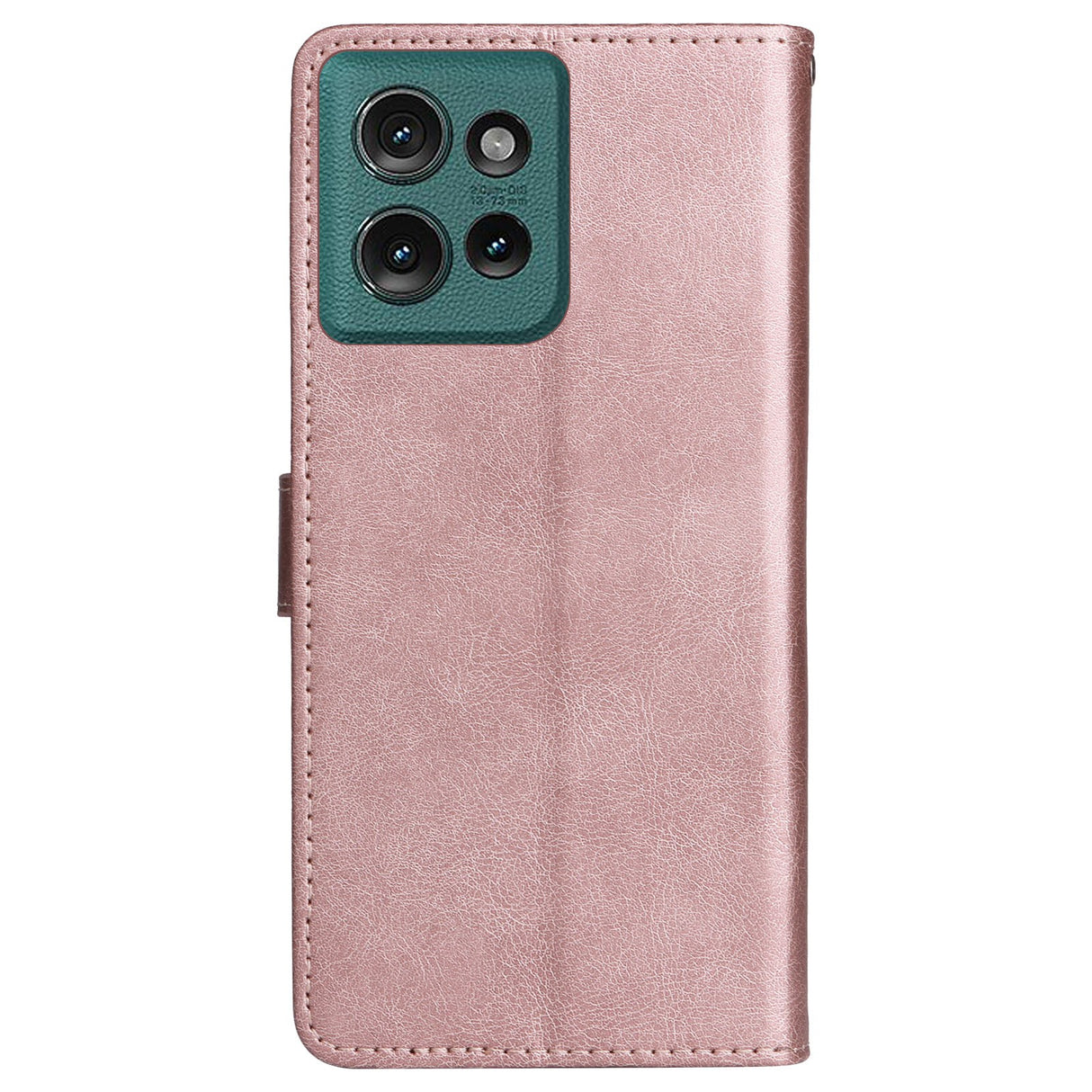 Motorola Edge 50 Wallet Flip Case in Leather with Wallet - Pink