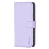 Realme Note 60 / 60x (4G) / C63 (4G) / C61 (4G) Faux Leather Case with Stand Function & Card Holder - Lavender