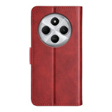 EIDERWOOD Xiaomi Redmi 14C / Poco C75 Faux Leather Flip Case with Cardholder & Stand Function - Red