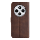 EIDERWOOD Xiaomi Redmi 14C / Poco C75 Faux Leather Flip Case with Cardholder & Stand Function - Brown