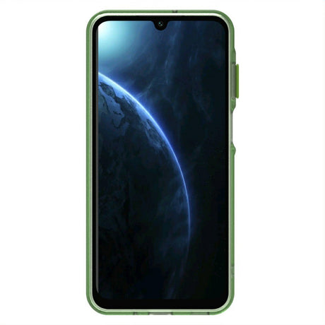 EIDERWOOD Samsung Galaxy A16 (4G/5G) Hybrid Plastic Case - MagSafe Compatible - Transparent / Green