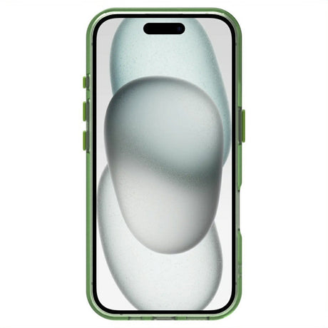 EIDERWOOD iPhone 16 Hybrid Plastic Case - MagSafe Compatible - Transparent / Green