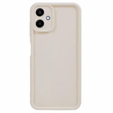 EIDERWOOD Anti-Slip Flexible Plastic Case - Samsung Galaxy A06 - Beige