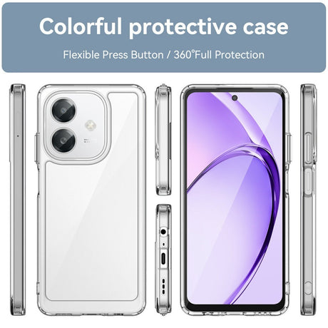 EIDERWOOD Oppo A60 / A40m / A40 Hybrid Plastic Case - Transparent
