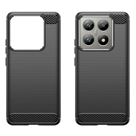 EIDERWOOD Xiaomi 14t/14T Pro Cover Carbon Fiber - Texture - Black