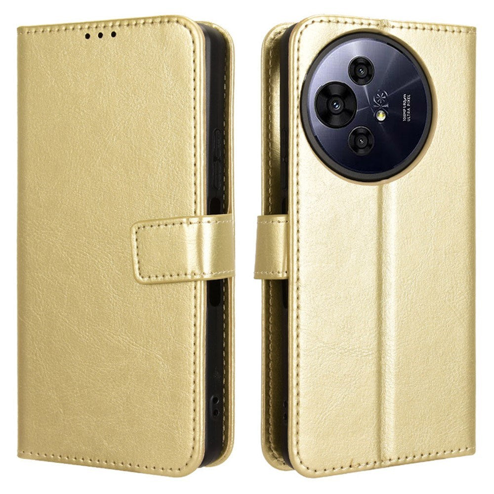 EIDERWOOD TCL 50 Pro Nxtpaper (5G) Leather Flip Case with Stand & Wallet - Gold