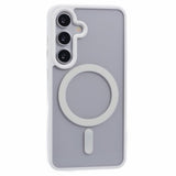 EIDERWOOD Samsung Galaxy S23 FE Hybrid Case - MagSafe Compatible - White